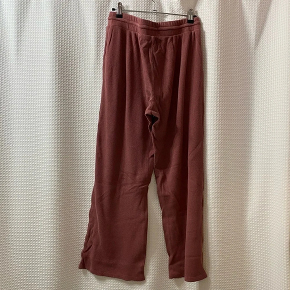 L&G Wide Leg Wafflestitch Lounge Pants - Picture 4 of 4